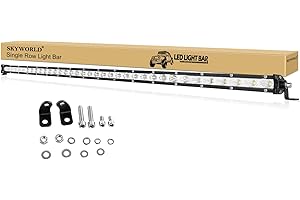 ‎SKYWORLD SKYWORLD 37 Zoll 94CM 180W Led Arbeitsscheinwerfer Bar 12V 24V Zusatzscheinwerfer Led Bar Offroad Scheinwerfer Wasserdicht Rückfahrscheinwerfer für 4x4 Auto Offroad SUV UTV ATV Traktor