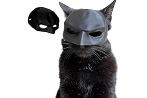 GENERIC Bat Mask for Cats - Medium & Large Sizes – Halloween Party Decoration, Cosplay Bat Costume Mask, Kitty Cosplay Hat