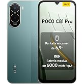 XIAOMI POCO C81 Pro Smartphone 4+256 GB Green 6000 mAh Battery | 6.9" Immersive Display, Elegant and Refined Design Phone, 13