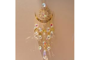 SSyang Attrape Soleil, Suncatcher, Attrape Soleil Cristal Suspendu, Sun Catcher, Cristal, pour Décoration Suspendue pour Fenêtre