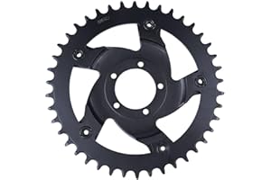 ZYWUOY Anneau de chaîne de vélo Ebike 40T 42T pour BAFANG pour BBSHD/M625 Moteur MidDrive 1000 W
