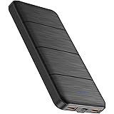 Power Bank 12.000mAh, SNOMH Ultra Sottile & Leggero Caricabatterie Portatile 2 Ingressi e 3 Uscite ad Alta Velocità, Esterno 
