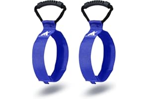MENG ZHI AO Lot de 2 organiseurs robustes pour aspirateur de piscine et tuyau d'arrosage en polypropylène bleu 71,1 cm