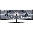 SAMSUNG ODYSSEY G9 49'' Ecran PC Gaming Incurvé 1000R, Dalle VA 49", Résolution DWQHD (5120 x 1440), 240 Hz, 1ms, GSYNC Compa