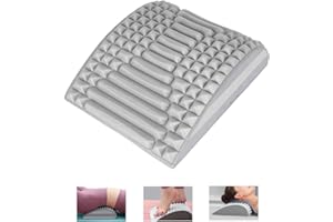 Tutamaz rückenstrecker, 2024 Modifizierter Rückenstrecker,Rückenmassagegerät und Nackentrainer 2 in 1 Rückentrainer Rückentrainer,Geeignet für Bandscheibenvorfälle, Skoliose und Ischias