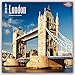 London 2016 - 18-Monatskalender mit freier TravelDays-App: Original BrownTrout-Kalender [Mehrsprachig] [Kalender] (Wall-Kalender) by 