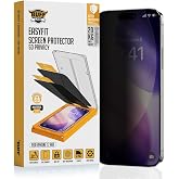 BUFF LABS 5D Privacy EasyFit 2 Adet Kolay Uygulama Aparatlı Ekran Koruyucu Temperli Hayalet Ekran Cam (iPhone 17 Air)