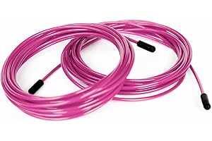 BRANK SPORTS Cavi di Ricambio per Corda per Saltare - Lunghezza 3m - Corde Saltare per Adulti, Uomini, Donne e Bambini - Corda Velocità Boxe, Palestra e Fitness - Compatibile Corda Saltare Ponderata