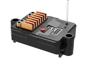 Womaqu 1:10 RC Car Accessories Electric Speed Controller 45A Smart 2S/3S ESC, Radio Control Vehicle Speed Controls for HS10422