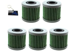 Stoneder, 5 filtri per carburante marini fuoribordo per 16911-ZY3-010 18-79908 BF75DK0 BF80A BF90DK0 BF100A BF115A2 BF130A2 BF135A4 BF150A4 BF175A6 BF200A6 BF225A6 BF250A