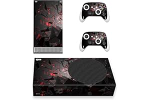 PlayVital Adesivo Skin per Xbox Series S Console&Controller Sticker Decal Cover Vinile per Xbox Series S-Spazio Frammentato