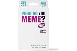 What Do You Meme? On The Go! For Ages 13+, 3-8 Players, Travel Edition of the game