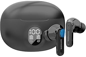 SIOTMERA Language Translation Earbuds, Real Time 144 Language Translator Device, Offline Instant Voice AI Translator Earbuds for Travel Business Learning, Hifi Stereo, Wireless 5.4, Black