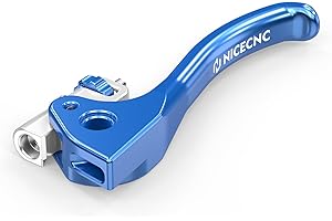 NICECNC Shorty Kupplungshebel Kompatibel mit Sherco SE 125 R 2018-2025, SE 250 R Factory 2015-2025, SE 300 R 2015-2025, Kompatibel mit KTM 125/150 SX 2016-2023, Blau, siehe Fitments
