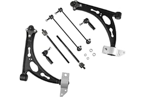 Docas 10x brazo de suspensións 1K0407151AC para G.o.l.f V VI Plus 5M1 521 T.o.u.r.a.n C.a.d.d.y E.o.s J.e.t.t.a A3 8P1 L.e.o.n 1P1 S.u.p.e.r.b II