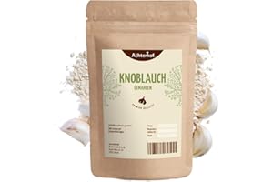 ‎VOM-ACHTERHOF Knoblauch gemahlen 1000g | reines Knoblauchpulver fein gemahlen | ideal zum würzen herzhafter Speisen | vegan | Achterhof