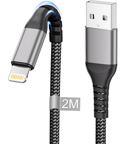 KODAK Cavo USB Bianco Da 1m – USB-A A Lightning, Ricarica Veloce 10W E Trasferimento Dati 480 Mbps