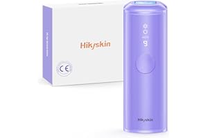 ‎HIKYSKIN Hikyskin IPL Geräte Haarentfernung Laser mit Saphir-Eiskühl, Versuchen Sie schmerzlose Ganzkörper-Haarentfernung zu Hause, 999,900 Lichtimpulse Laser-Haarentfernung für Frauen und Männer