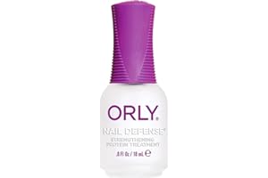 ORLY Nail Defense, Strengthening Protein Treatment, for Splitting/Peeling Nails 18ml