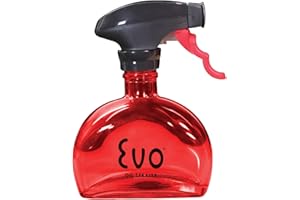 Evo Oil Sprayer 8116RD Evo Trigger Sprayer Bottle, Non-Aerosol for Olive Cooking Oils, Glass, Red
