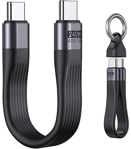 Futurizta Tech® Zeus-X Go Ultra 6 in 1 Keychain Universal Cable