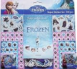 cuaderno de frozen para niña  Jiri Models 0654-9 - Set pegatinas Frozen (500 unidades)