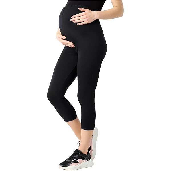 Be Mammy Leggings Premaman In Bio-Cotone - Vita Alta, Comodi E Elastici | Modello BE20-283 - Foto 14