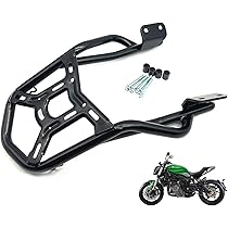 Portapacchi Posteriore Per Moto Kawasaki Versys 650 2015-2020 - In Acciaio Al Carbonio, Per Bagagli E Trasporto - Foto 2