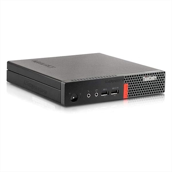 Lenovo Thinkcentre M910Q Mini Pc Business DM Intel Core i5-7500T, Senza Ram, Senza Hard Disk Ssd, Senza Sistema Operativo (Ricondizionato) - 1
