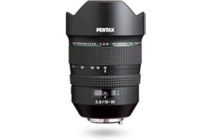 Pentax F2.8 ED SDM WR, Objetivo Zoom Ultra Gran Angular FA 15-30 mm, Tamaño Único, Negro