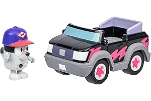 BlueY Il viaggio con gli amici nel grande piccolo veicolo: guida con muffin nell'auto della pizza, una statuetta di muffin da 6 cm con giunti mobili si adatta a questo veicolo