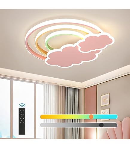 Plafoniera LED A Stella Dimmerabile Con Telecomando - Per Cameretta E Soggiorno - Foto 7