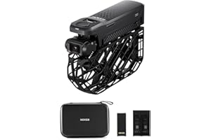 HOVERAir X1 PRO 4K Action Flying Camera, Foldable Drone with Camera with 26Mph Follow Speed, 10+ Fully Automatic Flight Modes, Fly Anywhere with OmniTerrain, SmoothCapture 2.0(Basic Combo)