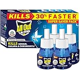 All Out Ultra Liquid Vaporizer, 4 Refills (45ml) | Kill...