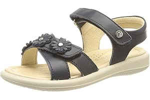 Naturino RIOU-Sandalo in pelle con fiori applicati