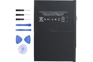 ACXILEXY Batteria A1484 Compatibile con iPad di 5a, 6a e 7a Generazione, A1474 A1475 A1476 A1822 A1823 A1893 A1954 A2197 A2198 A2200 A2270 A2428 A2429 A2430 MRJN2LL/A MD785LL/A MD786LL/A MD787LL