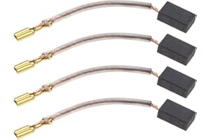 The Lord of the Tools 2 Paires Balais de Charbon 5x8x12mm 30711129009 Pièce de Rechange de Moteur compatible avec MSX 636 II/MSXE 636 II/FMM 250/FMM 250 Q/FMT 250 Q pour Outils Électriques