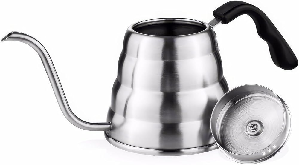 WF 1,2 L Çelik Barista Filtre Kahve Demleme ibriği Drip Kettle cin372