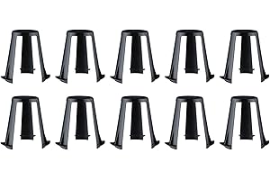 Paulmann 92401 Accesorios Distanciador para luminarias empotrables juego de 10 uds. 62-90 mm negro plástico