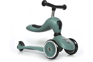 Scoot & Ride Unisex – spädbarn Highwaykick 1 kickboard med säte