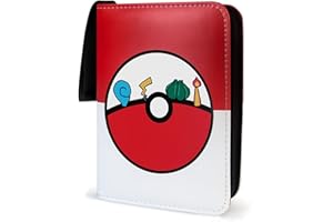 COZVIAO Album per Carte Pokemon, Raccoglitore per Carte Pokemon, 60 Pagine 480 Carte Capacità Libro Porta per Carte