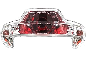 one by Camamoto faro stop posteriore completo (cod 77204328 compatibile con mbk booster spirit - yamaha original bws anno dal 1999 fino al 2003)