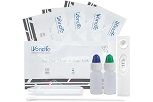 Wondfo Strep A Test Kit Strep A Throat Swab Test Kit 5 Pack