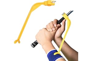 Vulevirtue 2 pièces Golf Swing Guide,Golf Swing Trainer,pour Les débutants Swing Guide Correcteur Gesture de Formation,Swing Golf Training Aid,Golf Swing Gesture