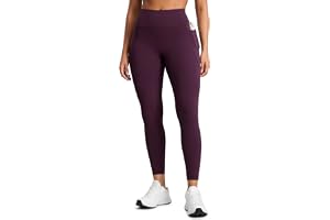 CRZ YOGA Secretsculpt Leggings Fickor 25" | Butt Scrunch Butt, Buttlift, Buttermjuk, Måttlig kompression, Träning, Pilates, Ingen framsöm, Hög midja, För kvinnor