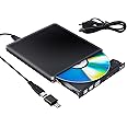 Lecteur Graveur Blu Ray Externe DVD CD 3D, USB 3.0 Slim BD CD DVD pour PC Mac Windows