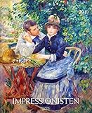 Impressionisten 206019 2019: Kunstkalender mit Werken aus dem Impressionismus. Wandkalender mit Meisterwerken der Epoche. Format: 36 x 44 cm, Foliendeckblatt by 