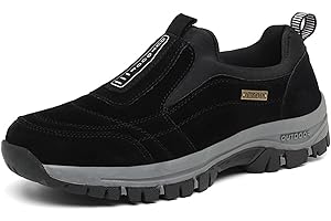 AOCASE Chaussures de Sport à Enfiler Homme Slip on Basket Sport sans Lacets Sneakers Confortables et Mesh Respirantes Légères Running Gym Tennis Shoes