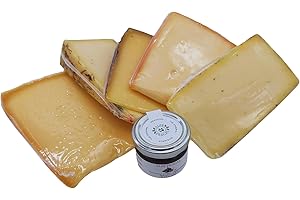 ‎BAVAREGOLA BAVAREGOLA Südtiroler Käse Probierset - 5 Käsevariationen & Feigensenf in einem Set - Käse Spezialitäten von Viktor Kofler/Lana