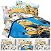 Produktbild Despicable Me Minions Complete 4 Piece Bed in a Bag Twin Bedding Set - Reversible Comforter, Sheets & Pillow Case by Universal